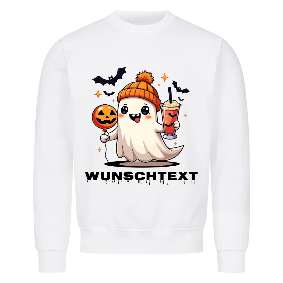 Personalisierbarer Baby Body, T-Shirt, Sweatshirt "Halloween Drink Kürbis"