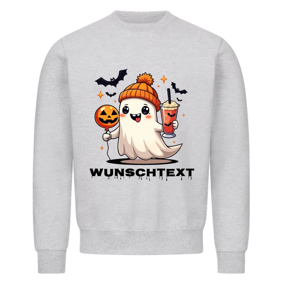 Personalisierbarer Baby Body, T-Shirt, Sweatshirt "Halloween Drink Kürbis"