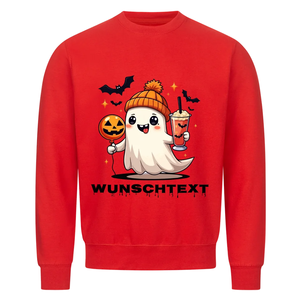 Personalisierbarer Baby Body, T-Shirt, Sweatshirt "Halloween Drink Kürbis"