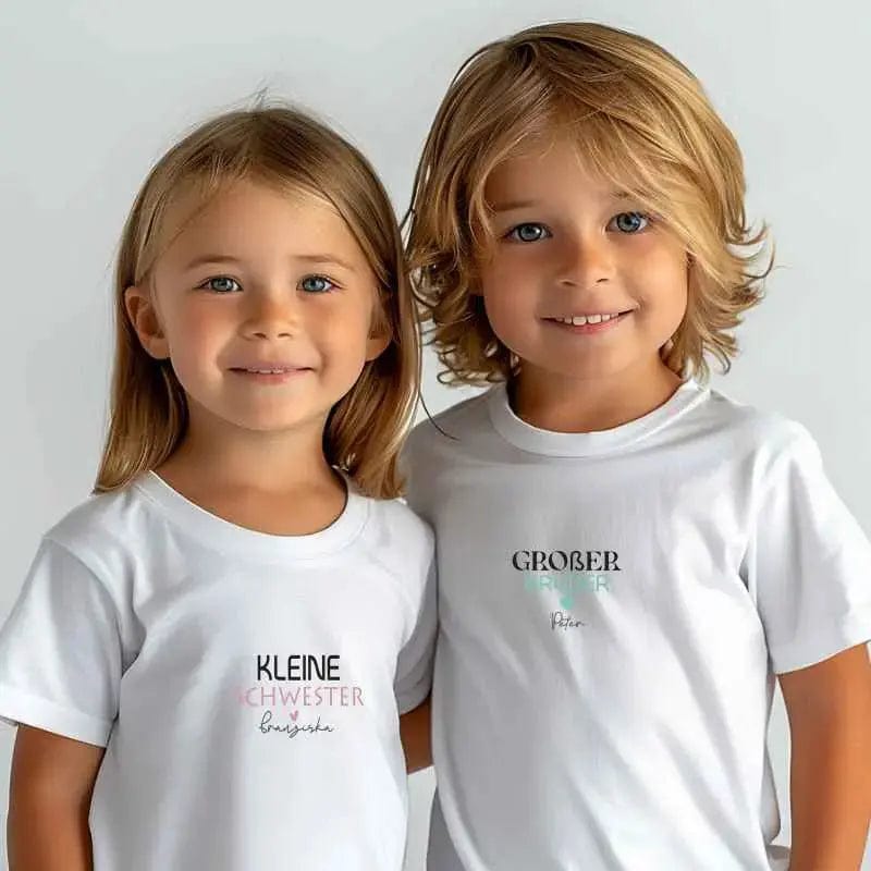 Großer Bruder - Kleine Schwester / Große Schwester - Kleiner Bruder T-Shirt